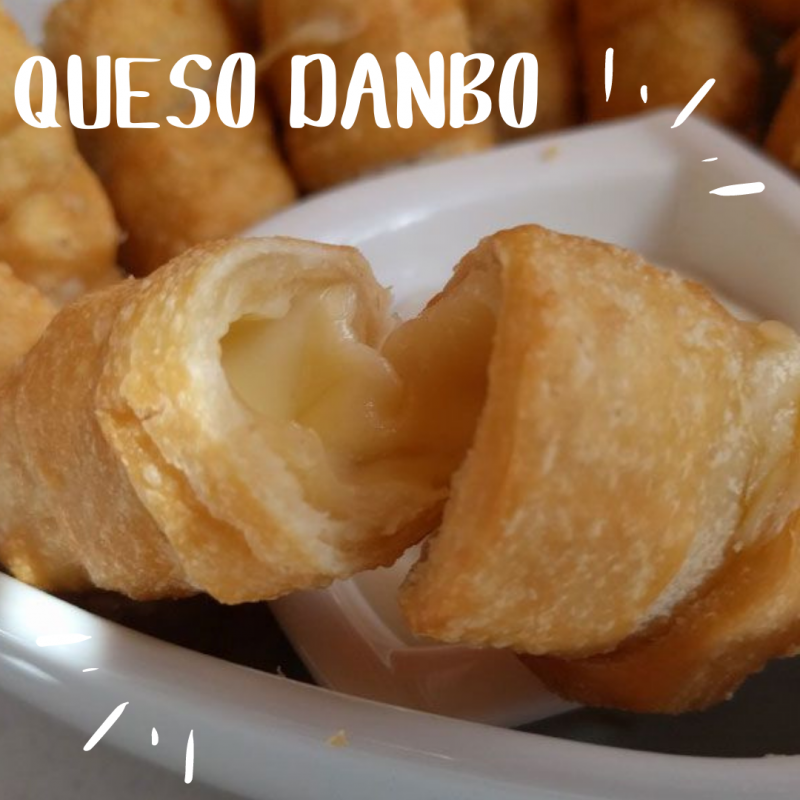 Teque de Queso Danbo Fritos