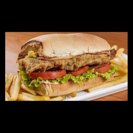 Sandwich de milanesa de carne