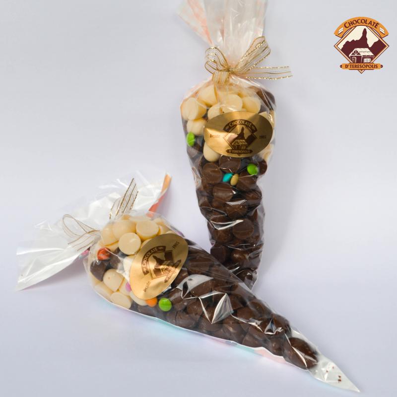 Cone Pingos e Confetes (unidade) 200g