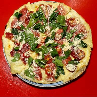 2 Pizzas Primavera BLANCA
