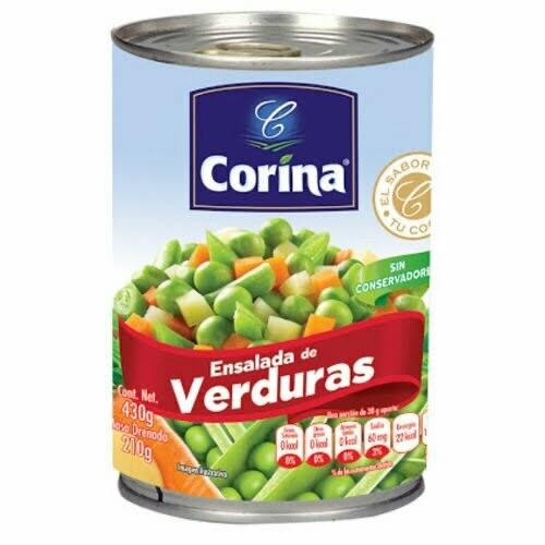 Ensalada de Verduras Corina 430g.