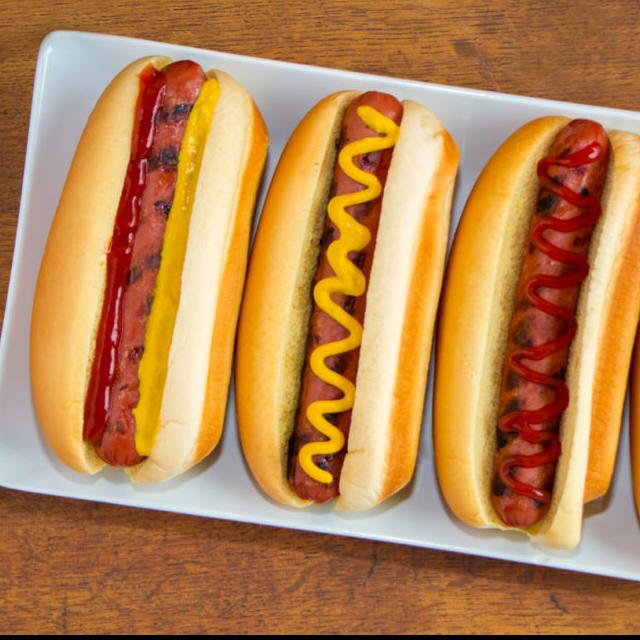 Hot Dog con papas tostadas