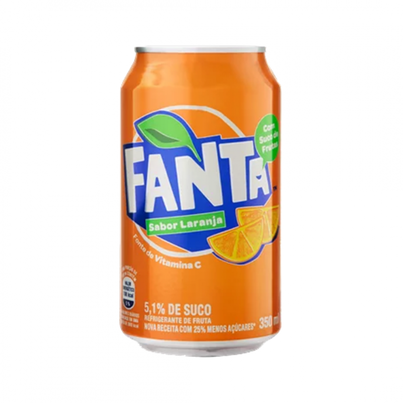 Fanta Laranja Lata 350ml