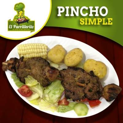 PINCHO SIMPLE(embutido de res)