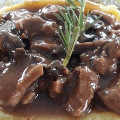 Molho de Filezinho com Funghi Secchi  (500g)