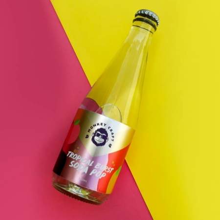 Monkey craft frutos tropicales