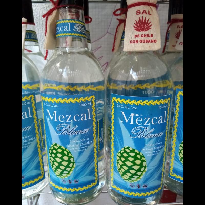 Mezcal Blanco 1 Lt 35% Alc. Vol.