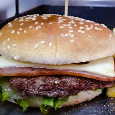 Hamburguesa sencilla
