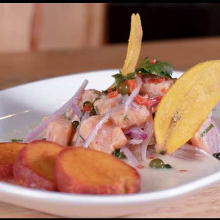 Trout Ceviche / Ceviche de trucha