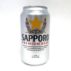 SAPPORO BEER x 12 oz (355 ML) CAN