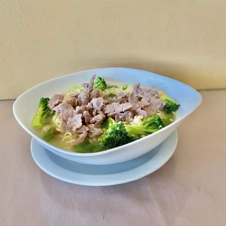 Sopa Fideos Con Carne De Res