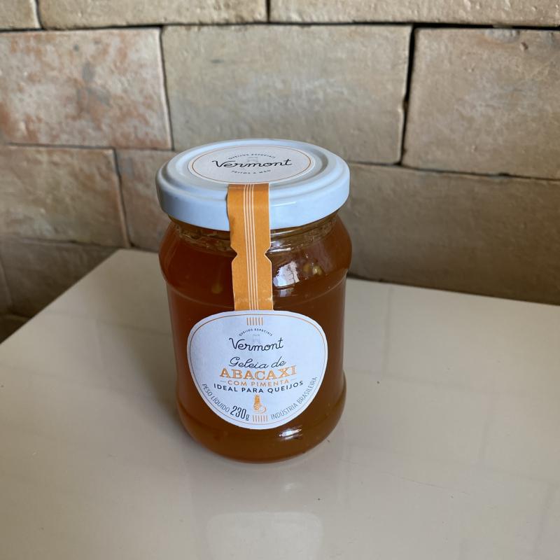 Geleia de Abacaxi com Pimenta
