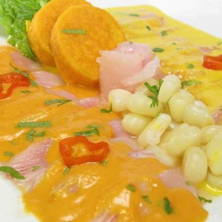 tiradito de trucha
