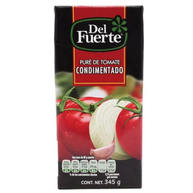 Pure de tomate Del Fuerte 345 gr