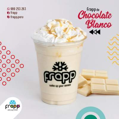 Frapp de Chocolate Blanco