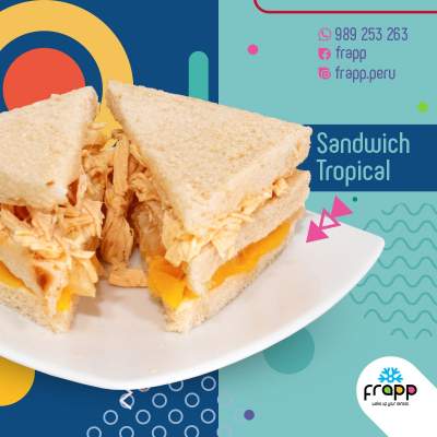 Sándwich Tropical