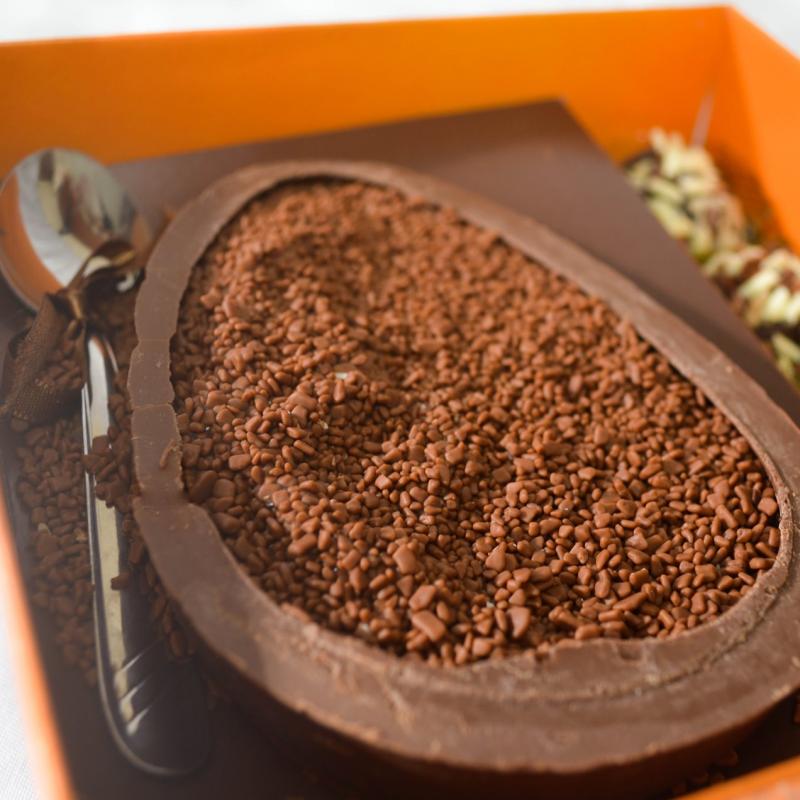 Ovo de Páscoa de Colher* 420g (Com 1 Sabor)