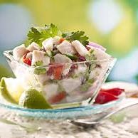 Ceviche de pescado pequeño