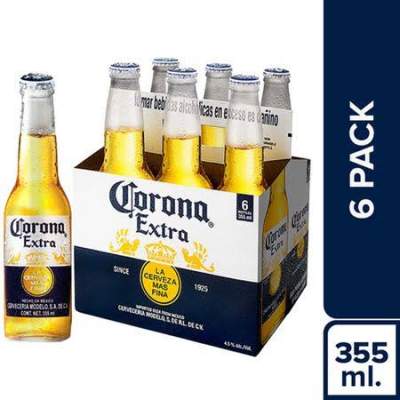 Cerveza Corona Botella 6Pack 355ml