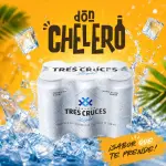 SIX TRES CRUCES LIGTHx473 ML.LATAZA
