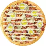 BACON COM OVOS E CATUPIRY