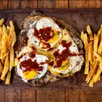 Milanesa Big al plato
