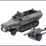 Sd.Kfz. 251 con cañon de 75mm