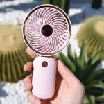 Ventilador con dorado