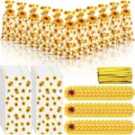 Bolsas c/amarre pack 10 unid Girasol