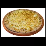 Pizza frango com mussarela