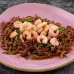 shimeji na manteiga com camarão 400g