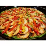 Paella Camarão M (eventos)