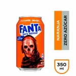 Fanta naranja zero azúcar 350 ml