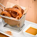 Churros c/doce de leite