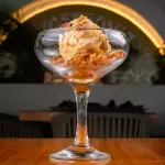 Helado de albaricoque