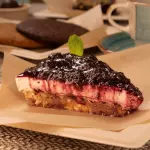 CHEESECAKE FRÍO DE ARANDÁNOS