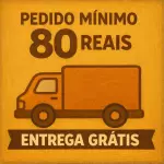 Pedido mínimo R$80- Entrega grátis
