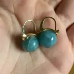 Bolas colgantes de Larimar
