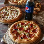 3 pizzas grandes + refresco x380