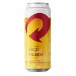 Cerveja Skol latão