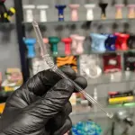 Piteira de Vidro Canudo 5mm