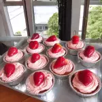 Cupcakes vainilla y fresas🍓
