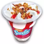 sundae morango
