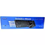 KIT TECLADO S/FIO KNUP KP-2063