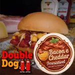 Double Dog Bacon e Cheddar