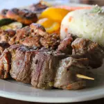 Brochetas de Arrachera 200 grs.