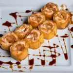 Hot patê salmão c/ geleia de pimenta