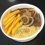 Marmitex M Bife Acebolado