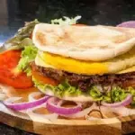 115 - Pâo Árabe de Carne de Sol