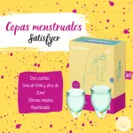 Pack 2 copas menstruales -SATISFYER